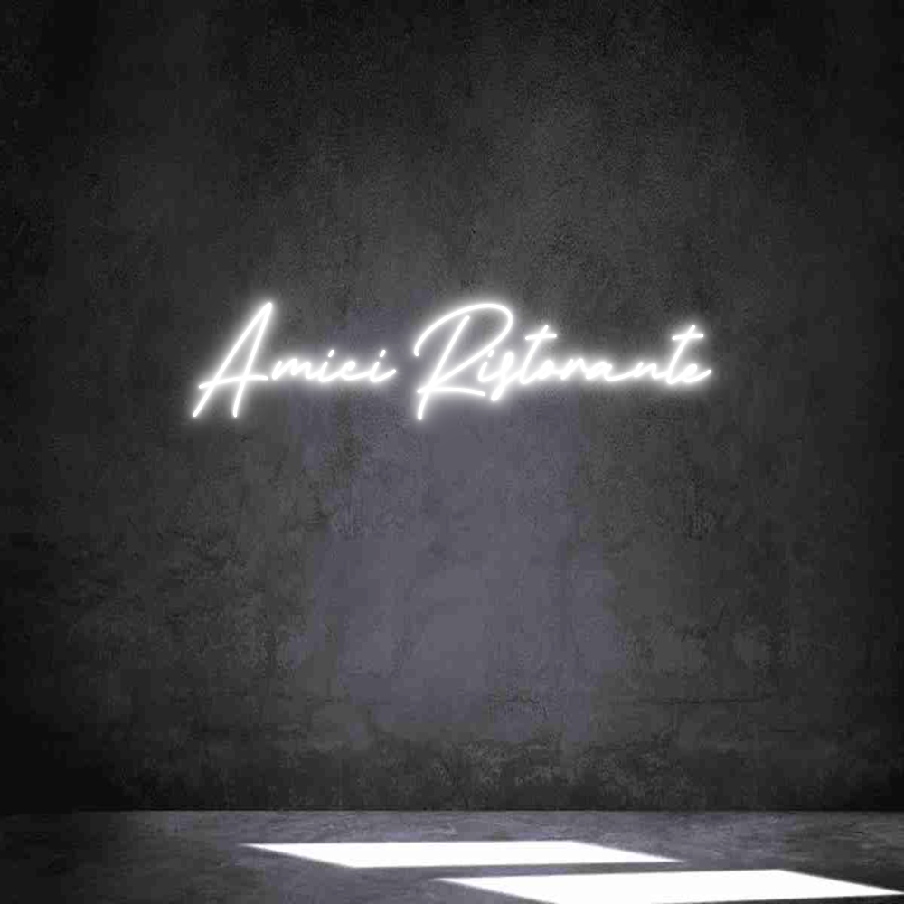Néon personnalisé: Amici Ristora...