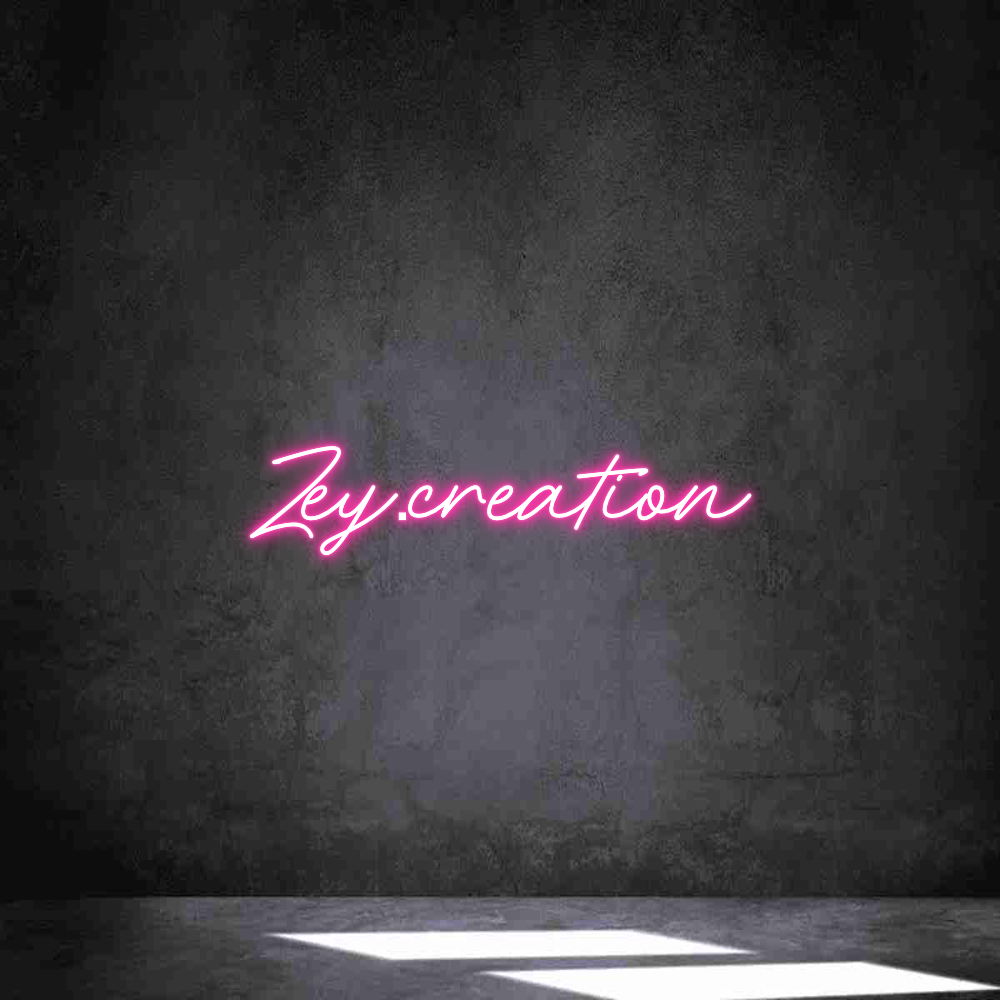Néon personnalisé: Zey.creation