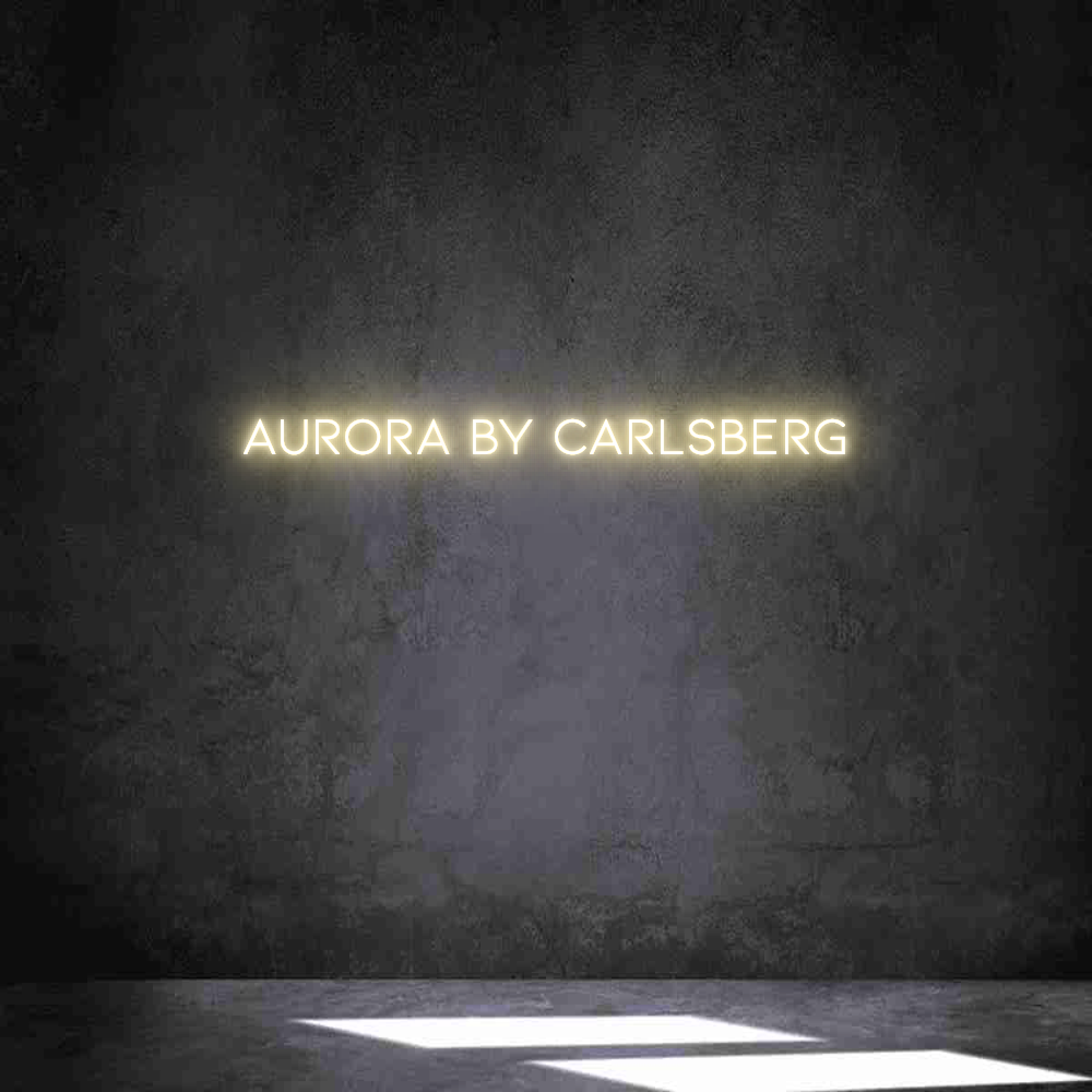 Néon personnalisé: Aurora by Car...