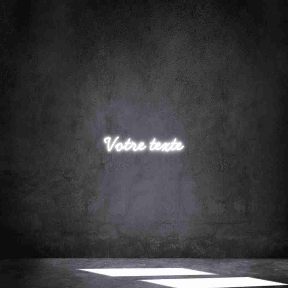 Néon personnalisé: Votre texte