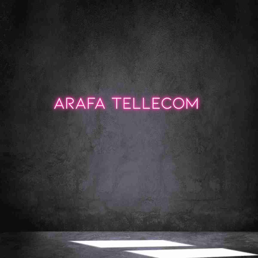 Néon personnalisé: Arafa Tellecom