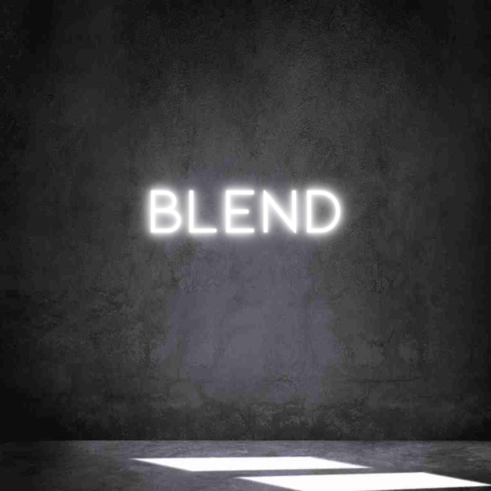 Néon personnalisé: BLEND