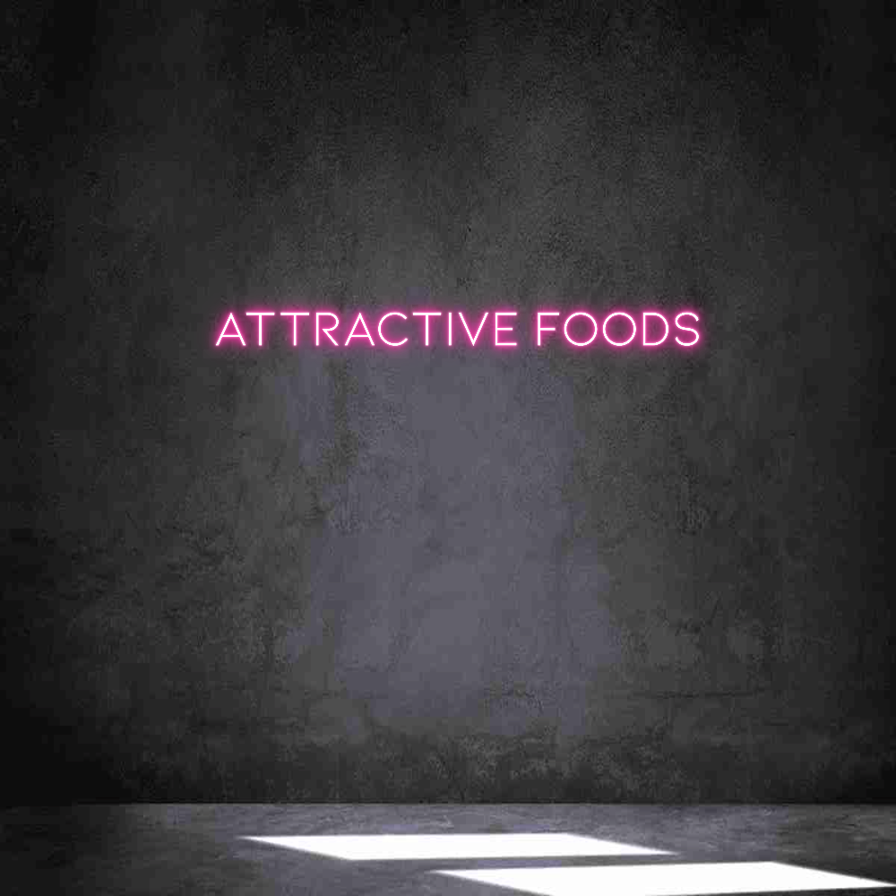Néon personnalisé: Attractive F...