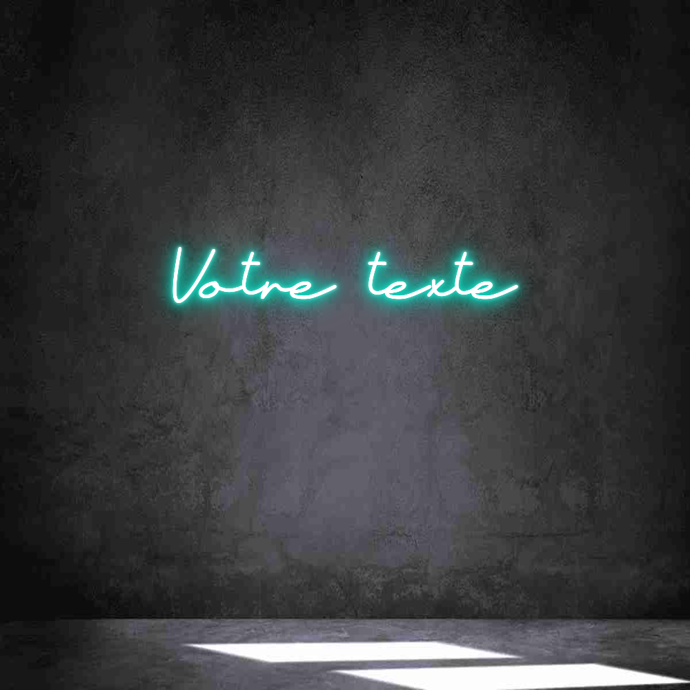 Néon personnalisé: Votre texte