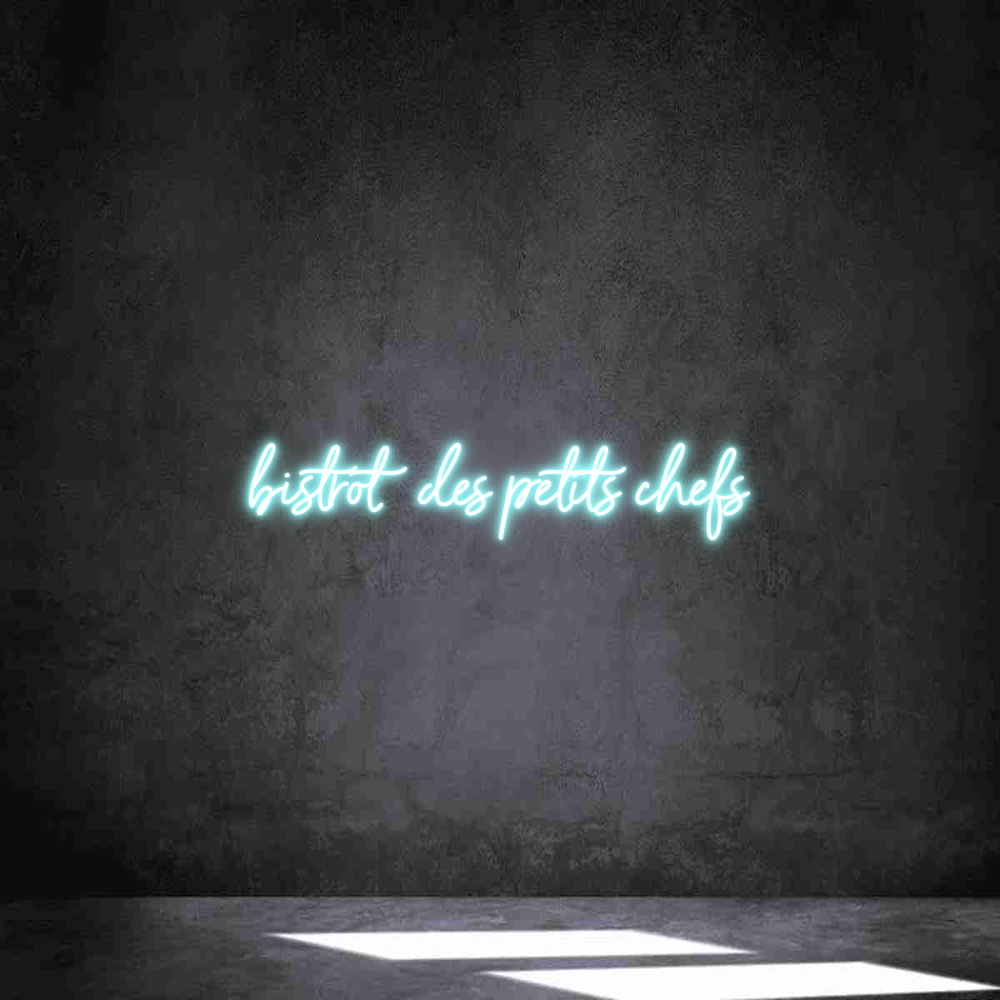 Néon personnalisé: bistrot des p...