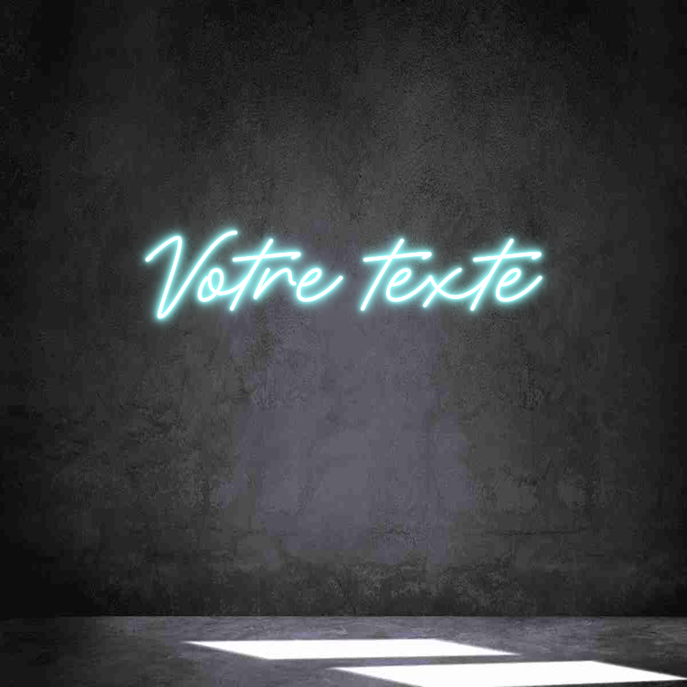 Néon personnalisé: Votre texte