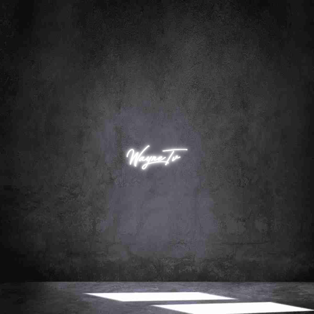 Néon personnalisé: WayneTv