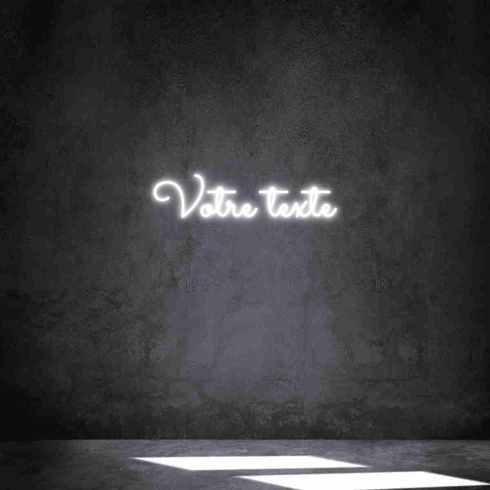 Néon personnalisé: Votre texte