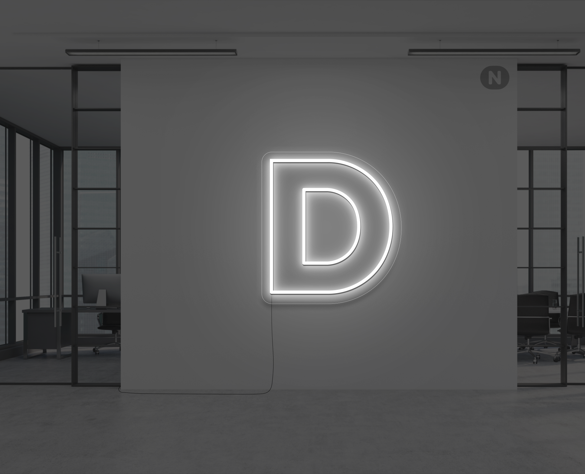 lettre-neon-d-blanc