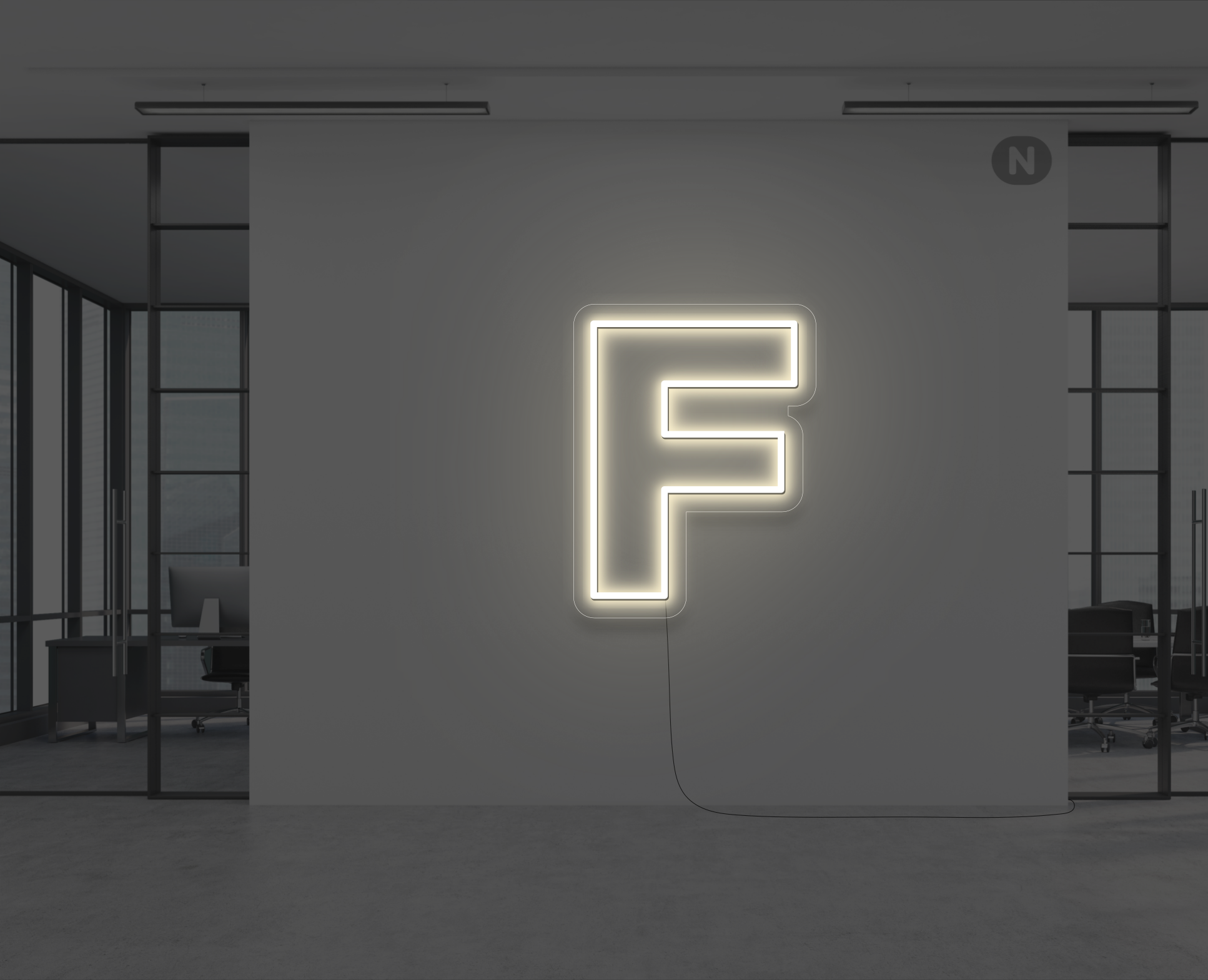 lettre-neon-f-blanc-chaud