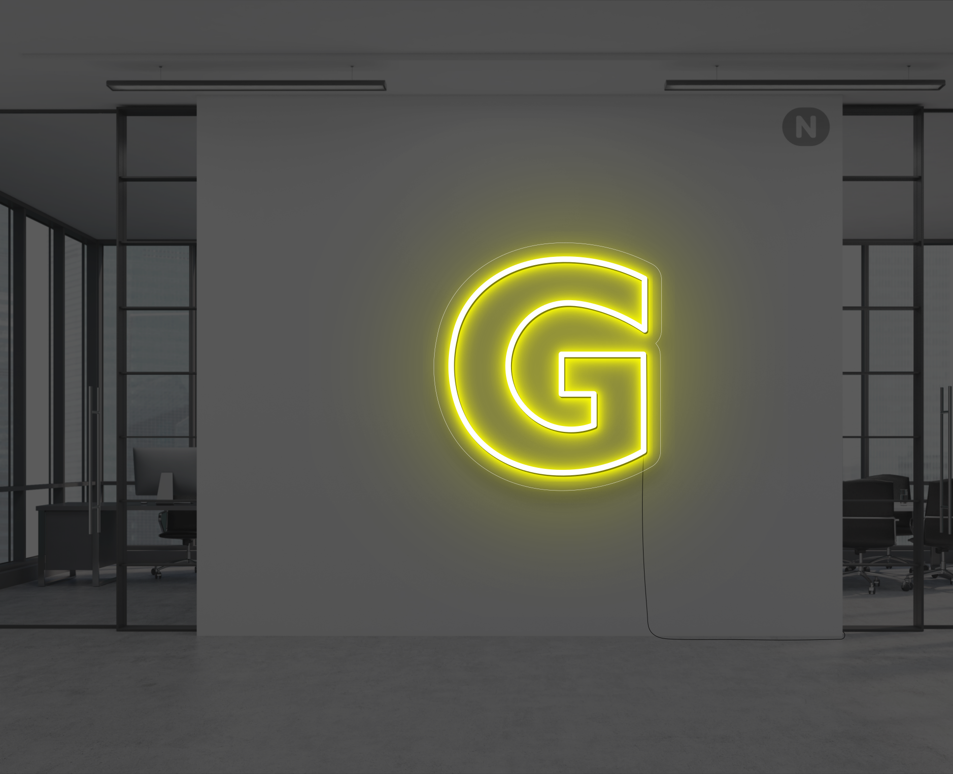 lettre-neon-g-jaune