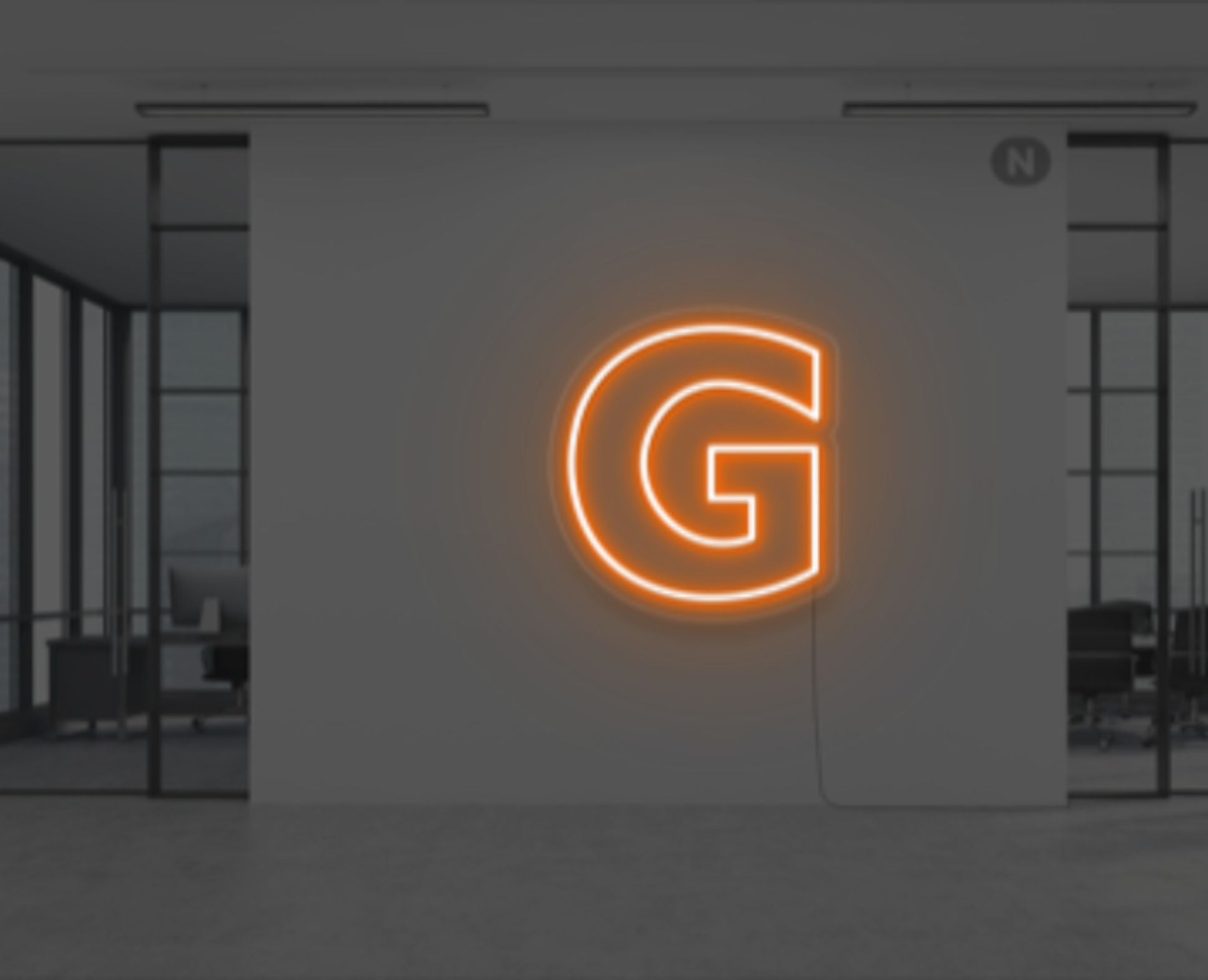 lettre-neon-g-orange