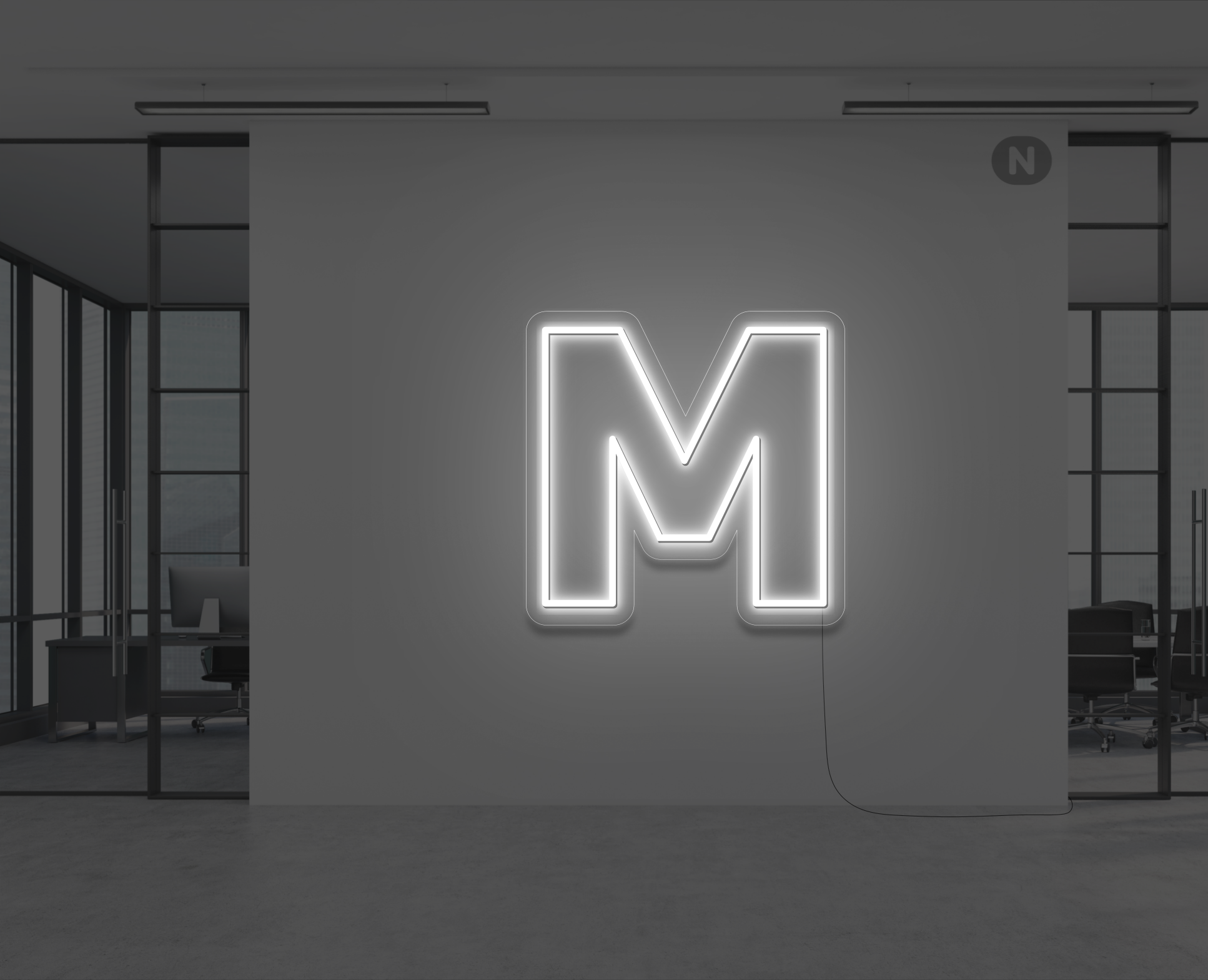 lettre-neon-m-blanc