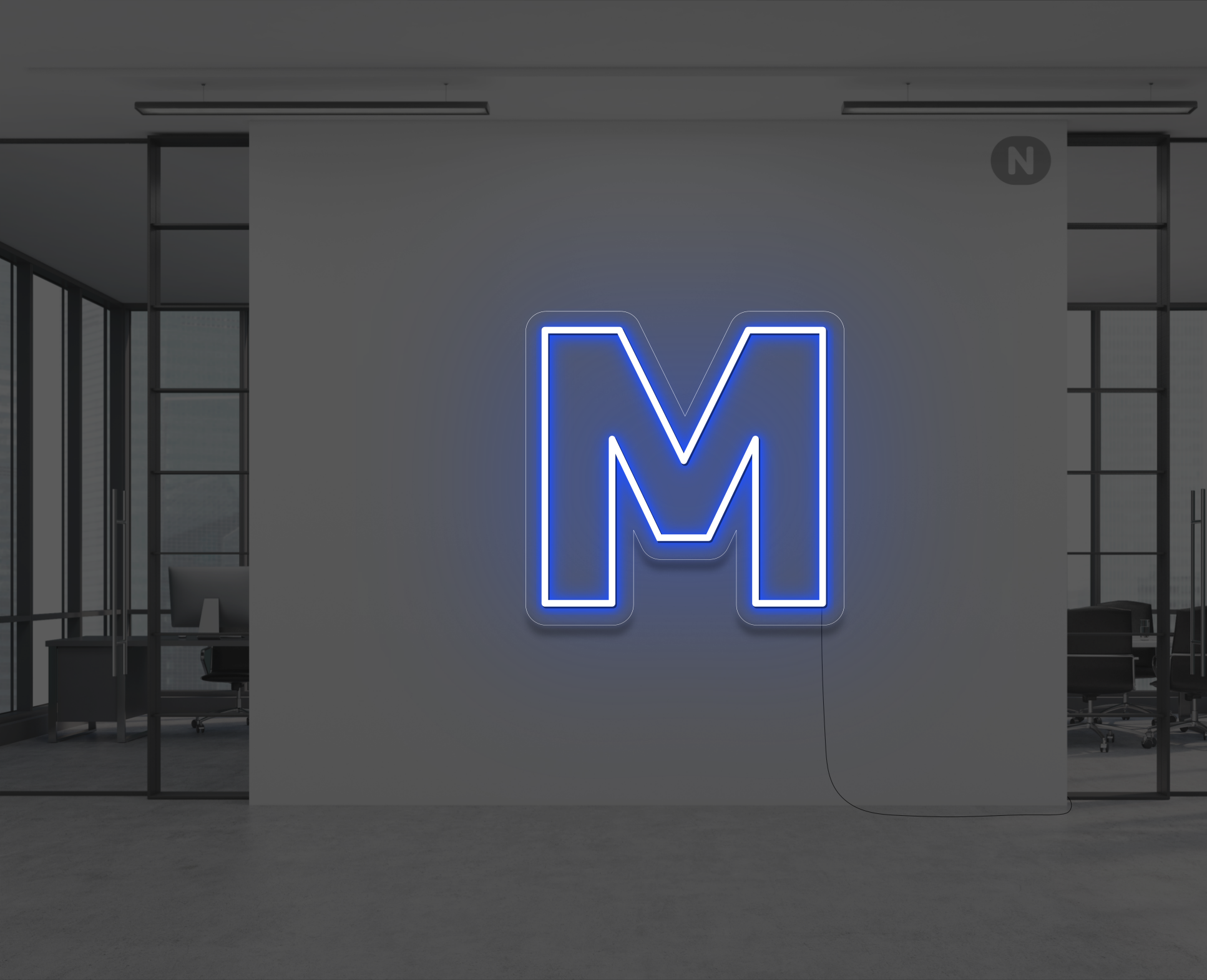lettre-neon-m-bleu