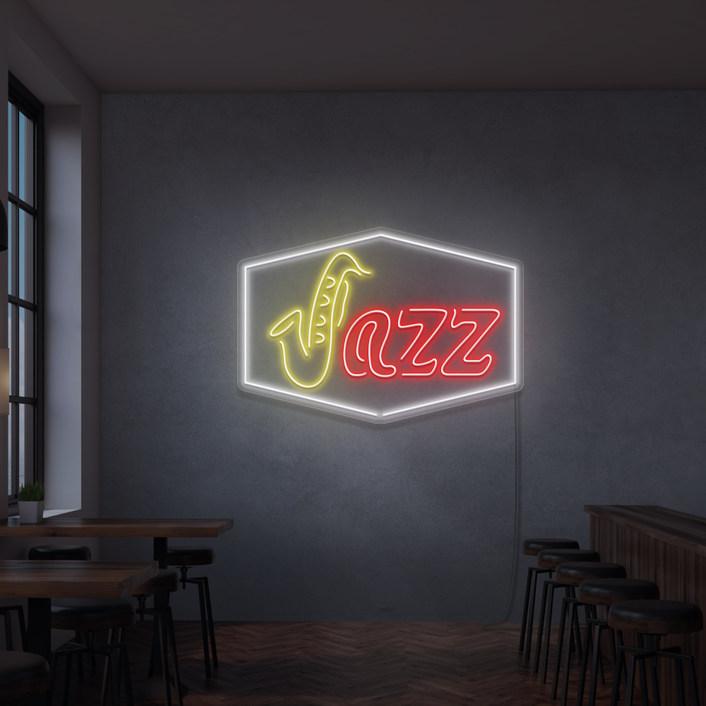 Enseigne néon Jazz