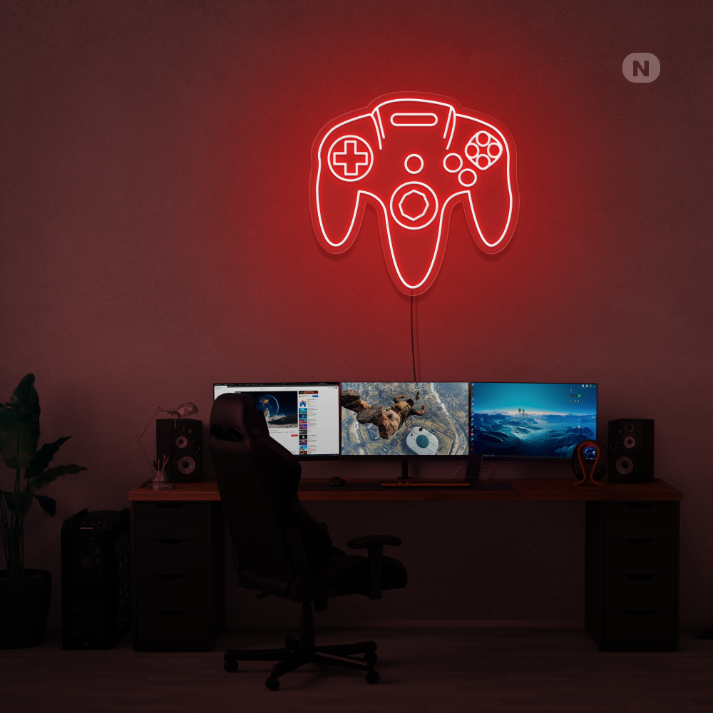 Enseigne néon Xbox