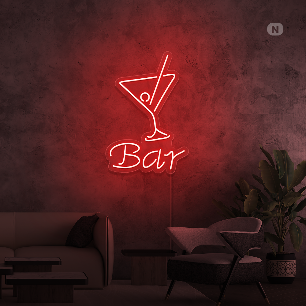 Enseigne néon Cocktail Bar