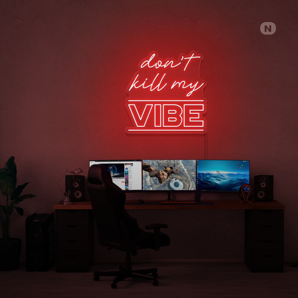 Enseigne néon Vibe