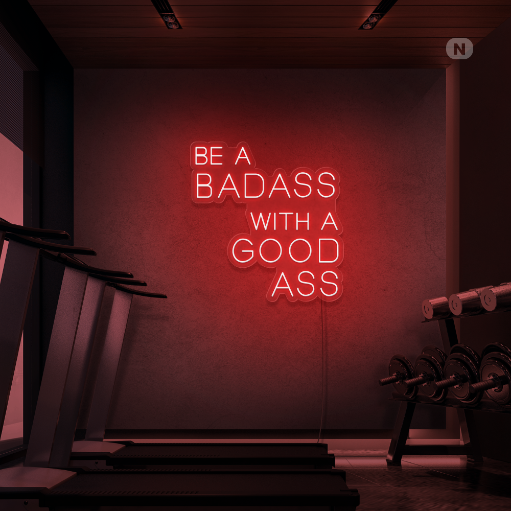 Enseigne néon Gym Quote