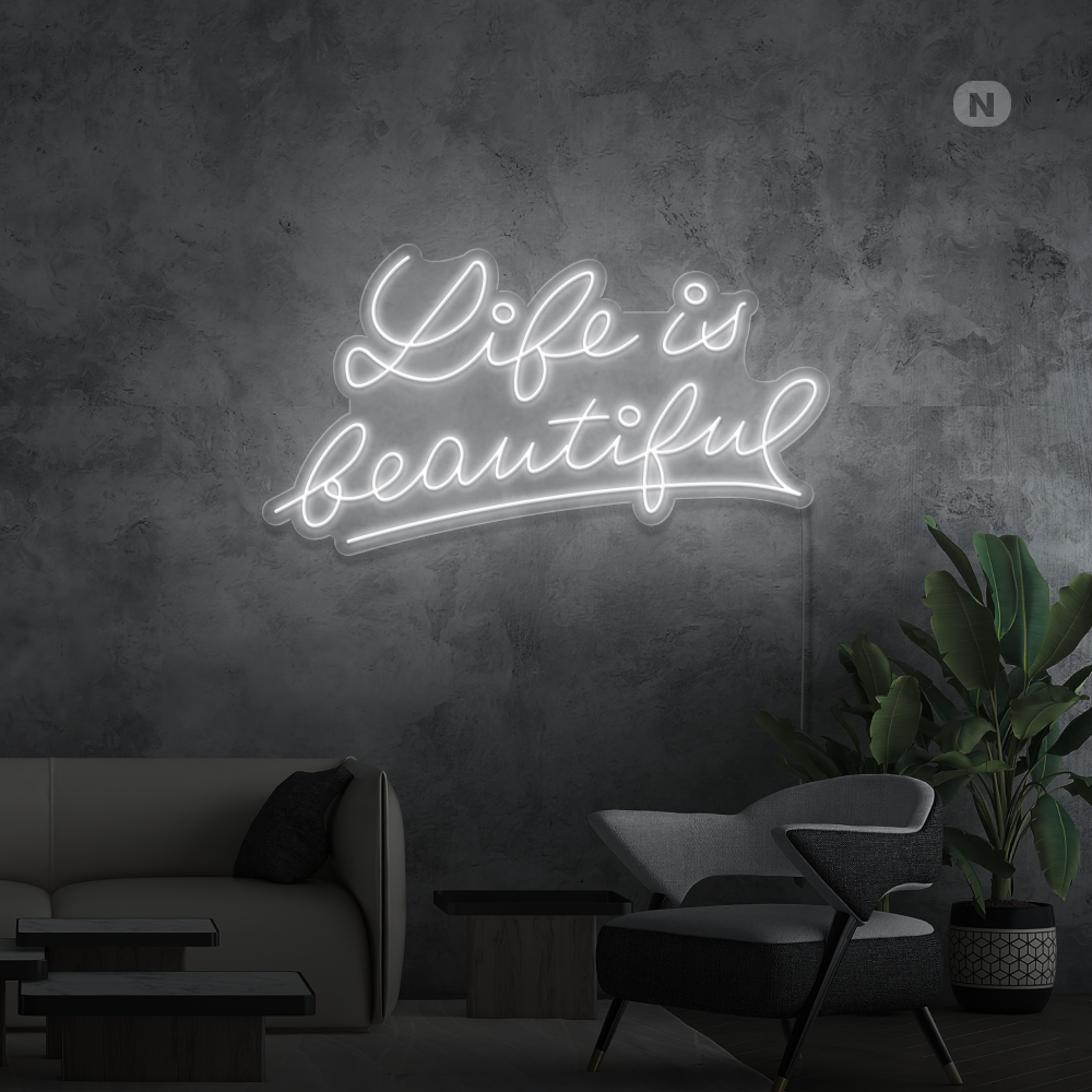 Enseigne néon Life Quote 2