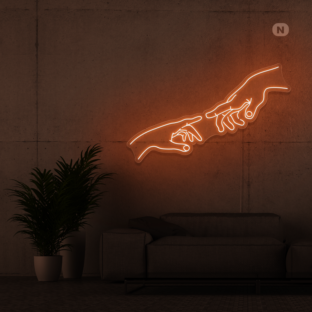 Enseigne néon Connexion