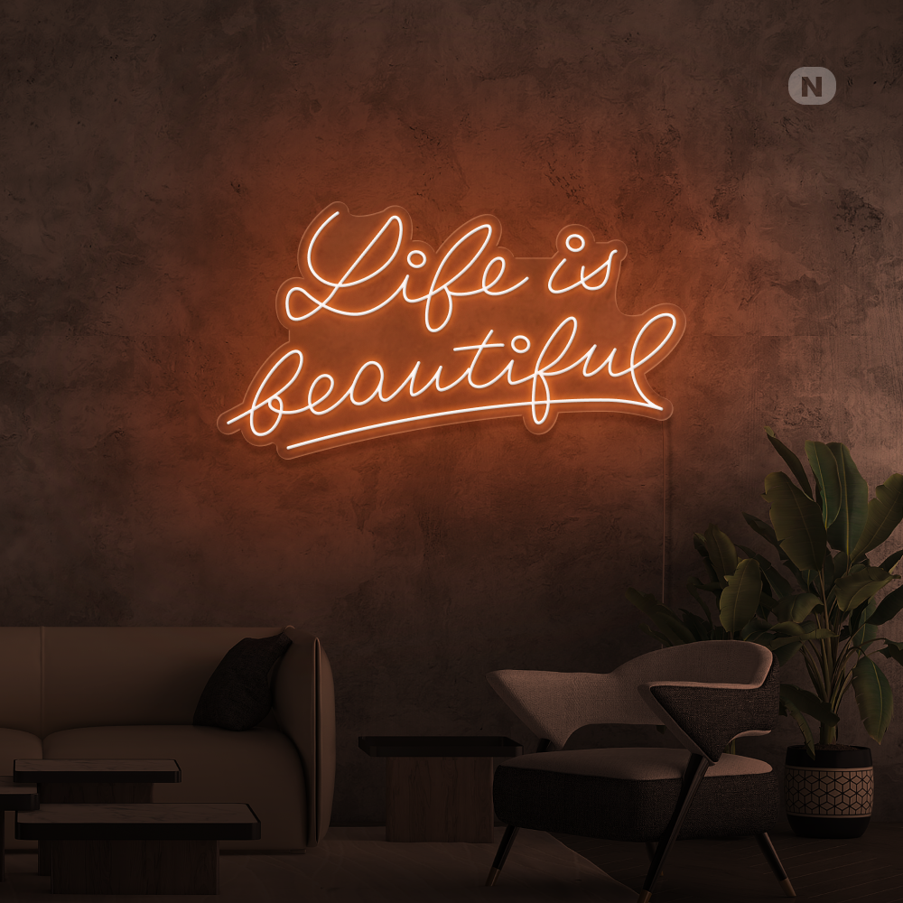 Enseigne néon Life Quote 2