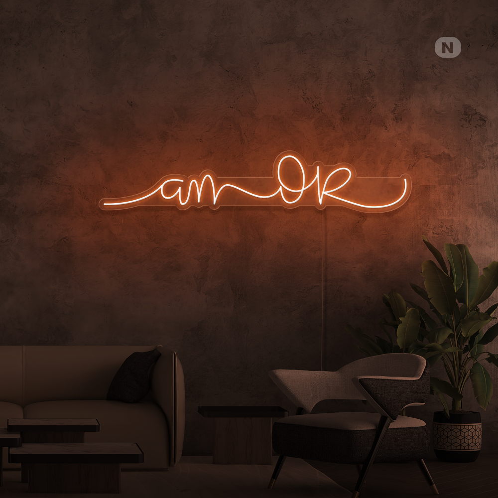 Enseigne néon Amour 2