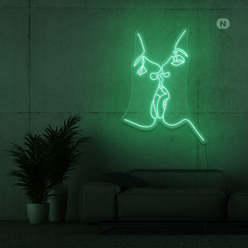 Enseigne néon Partager l'amour