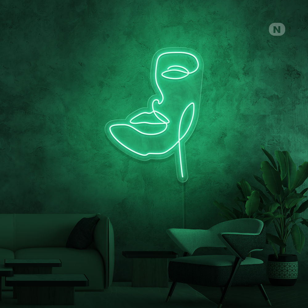 Enseigne néon Masque