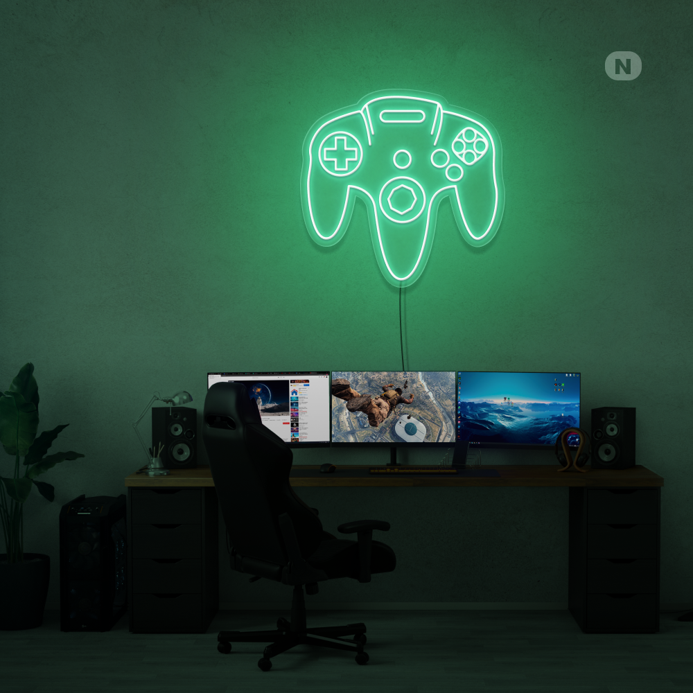 Enseigne néon Xbox