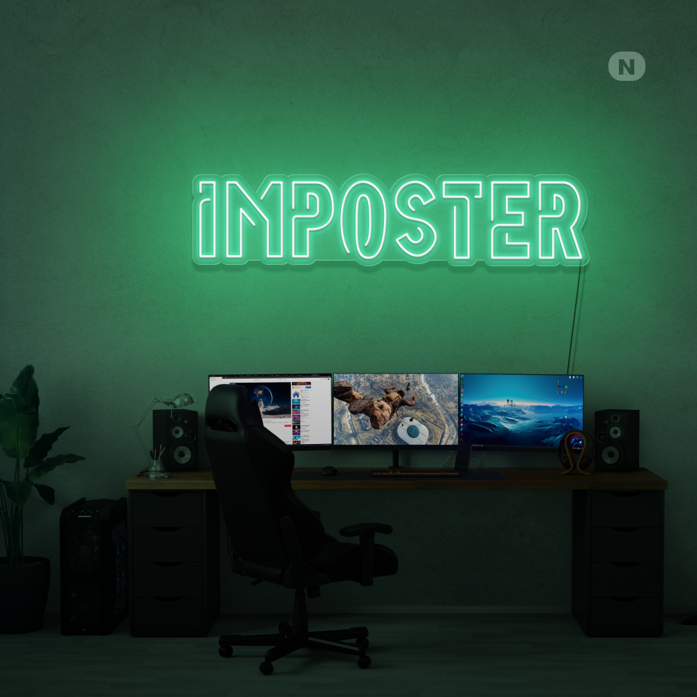 Enseigne néon Imposter