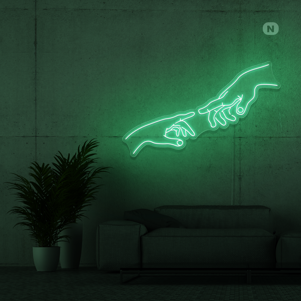 Enseigne néon Connexion