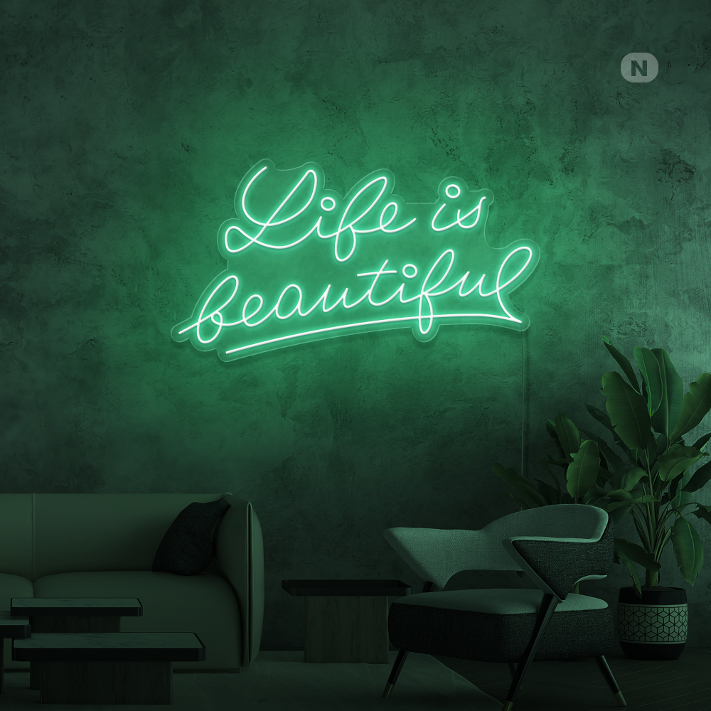 Enseigne néon Life Quote 2