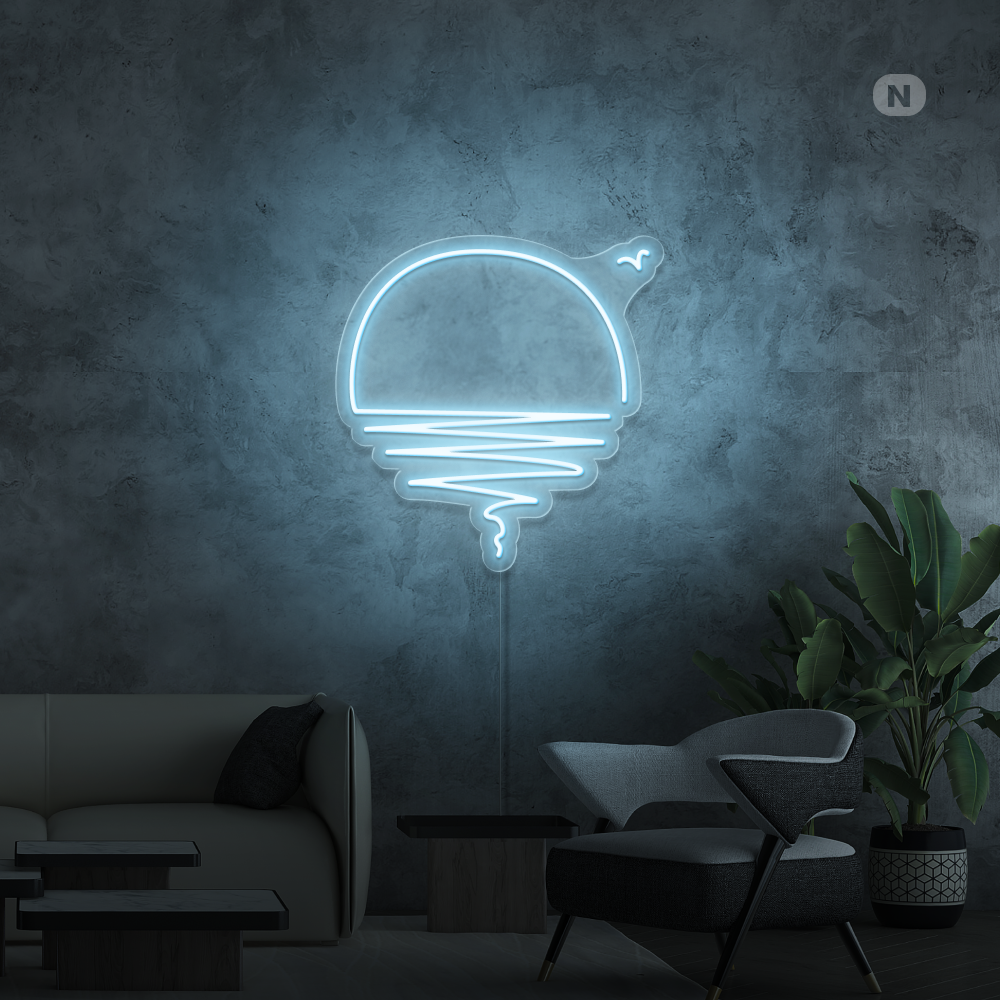 Enseigne néon Coucher de soleil