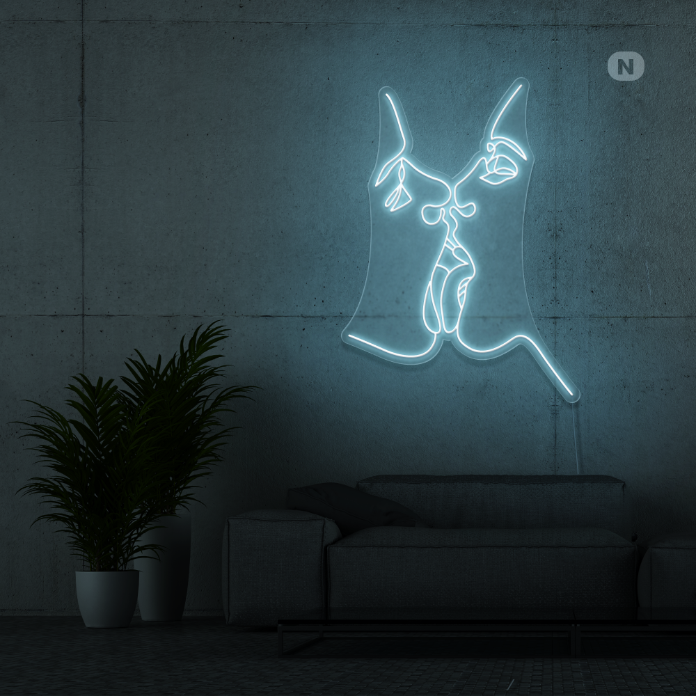 Enseigne néon Partager l'amour