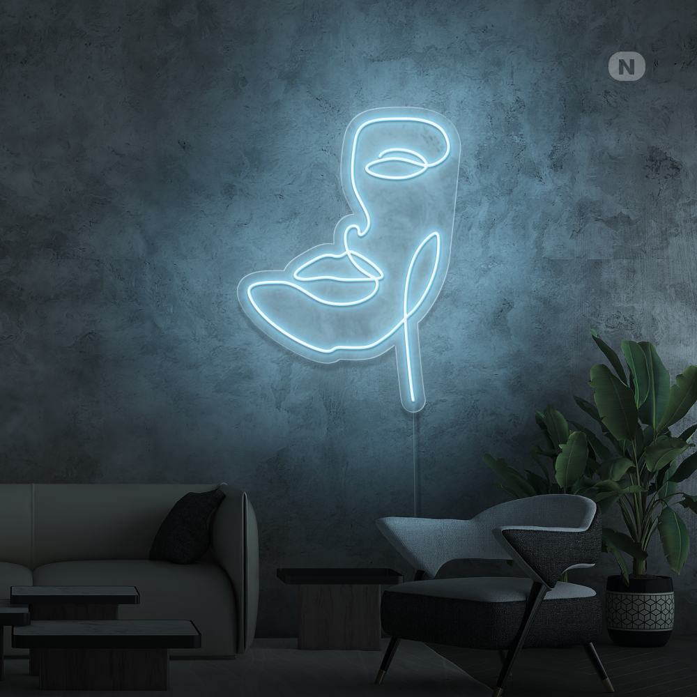 Enseigne néon Masque