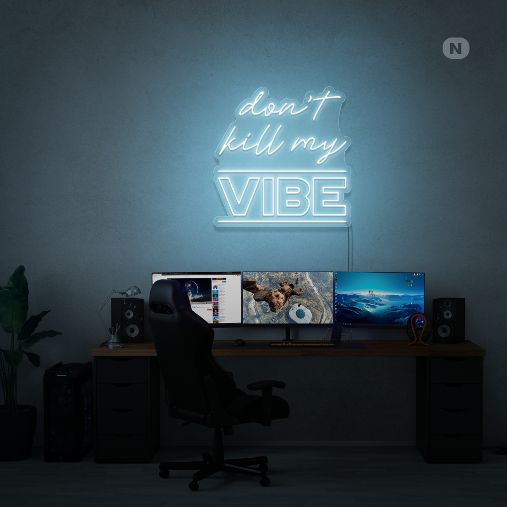 Enseigne néon Vibe