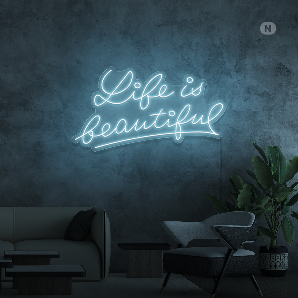 Enseigne néon Life Quote 2