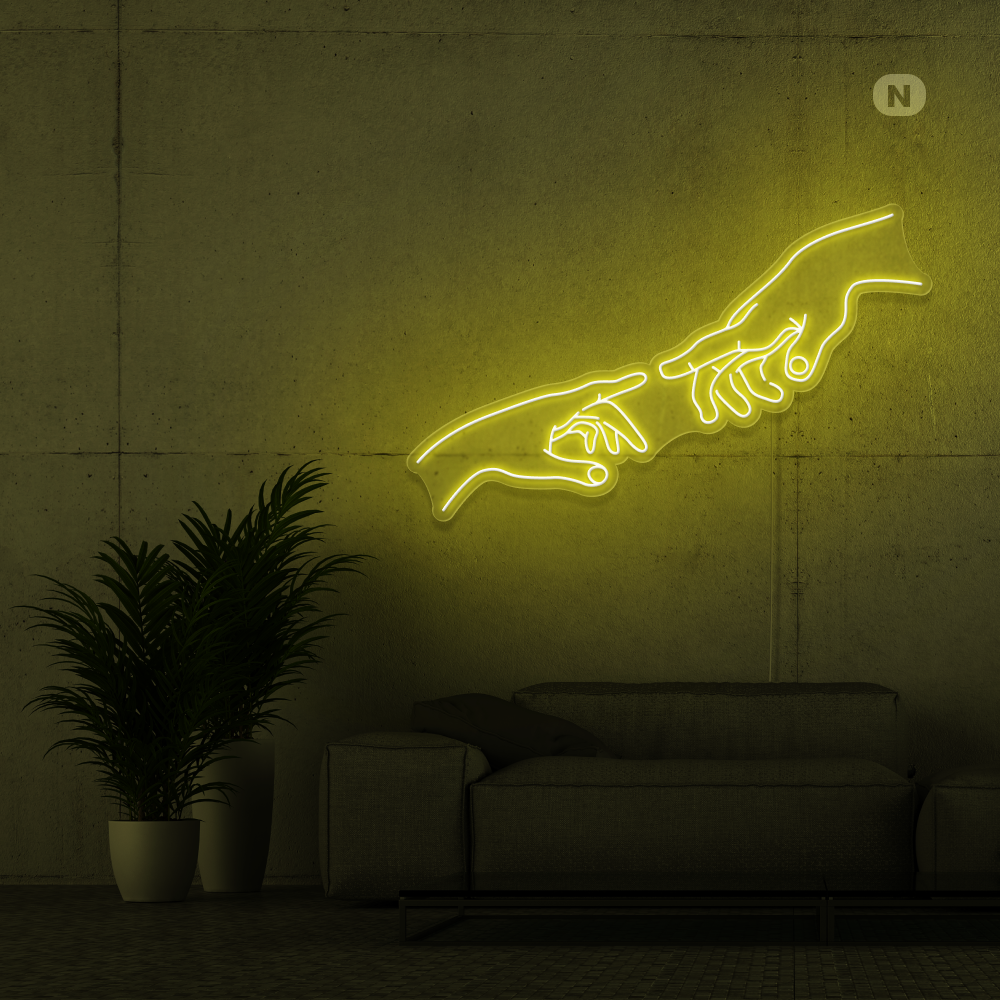 Enseigne néon Connexion