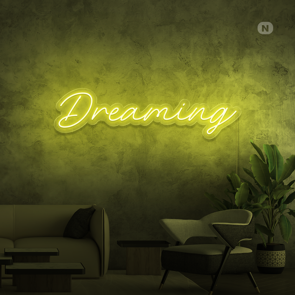 Enseigne néon Dreaming