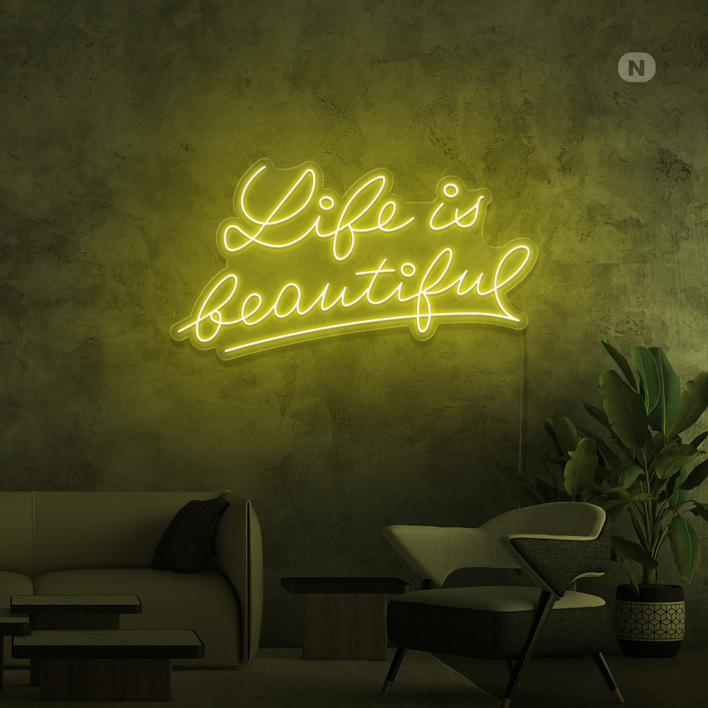 Enseigne néon Life Quote 2