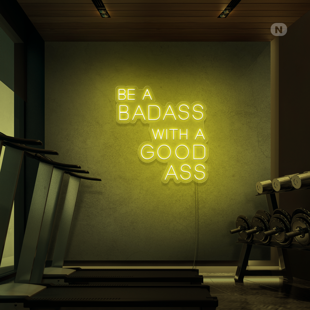 Enseigne néon Gym Quote