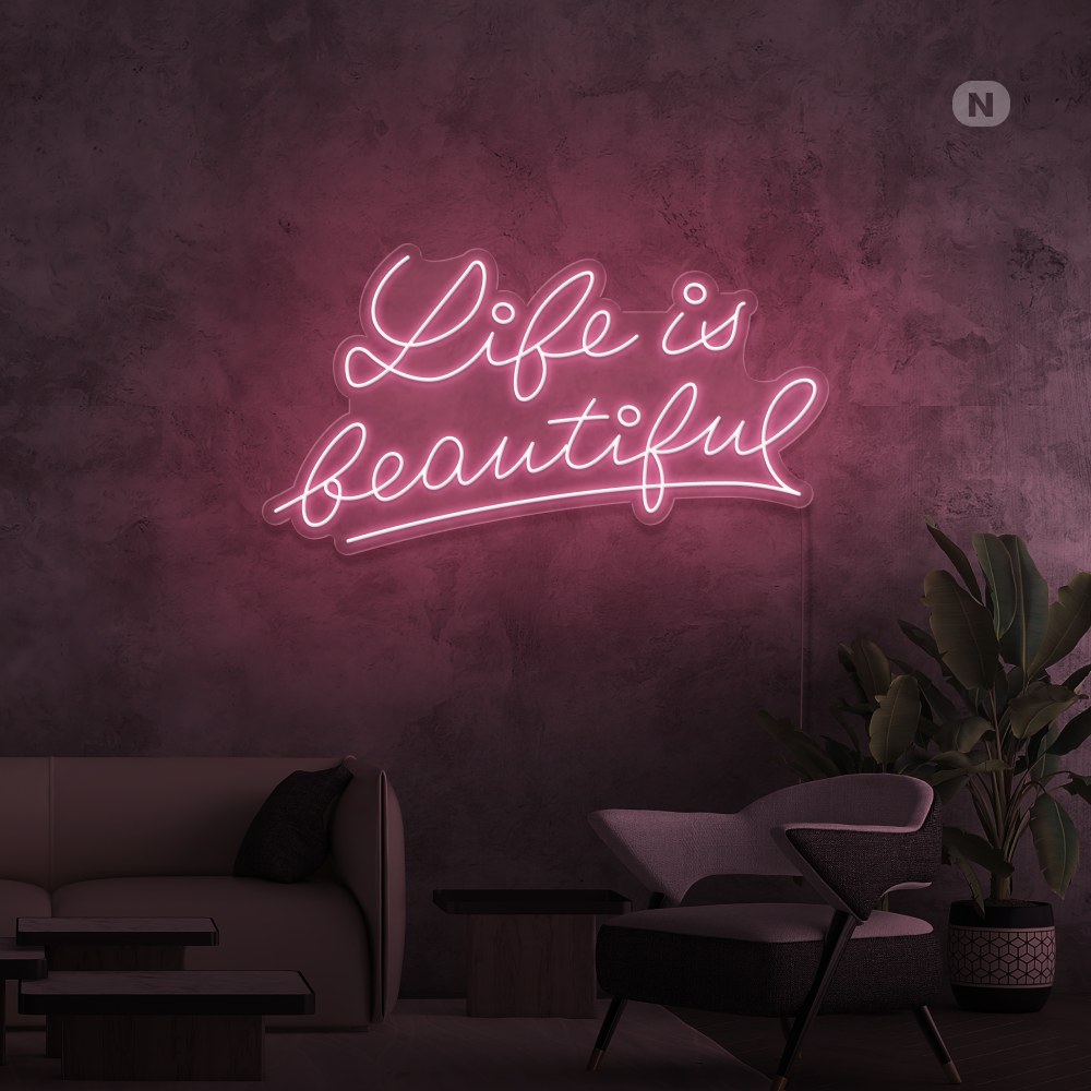 Enseigne néon Life Quote 2