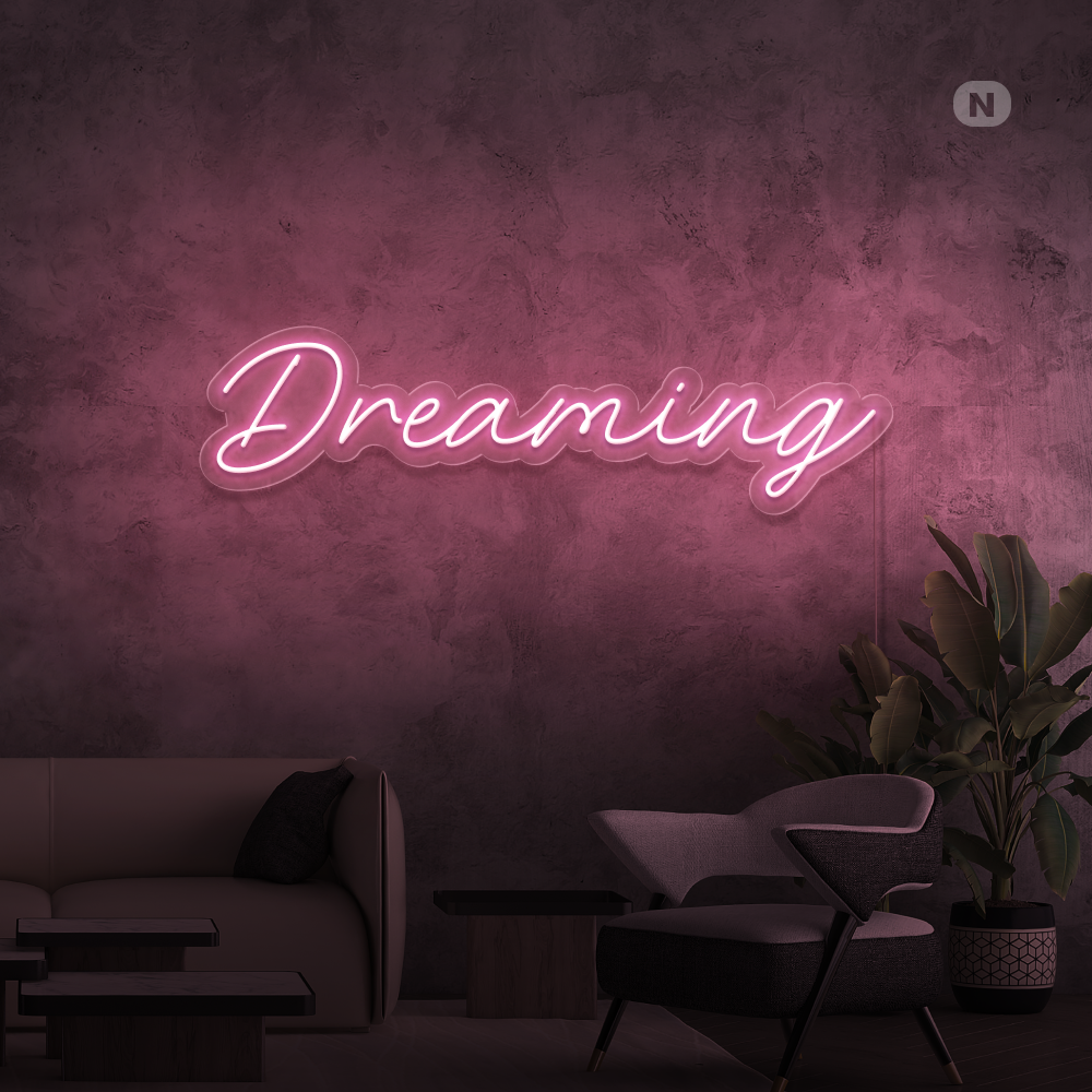 Enseigne néon Dreaming