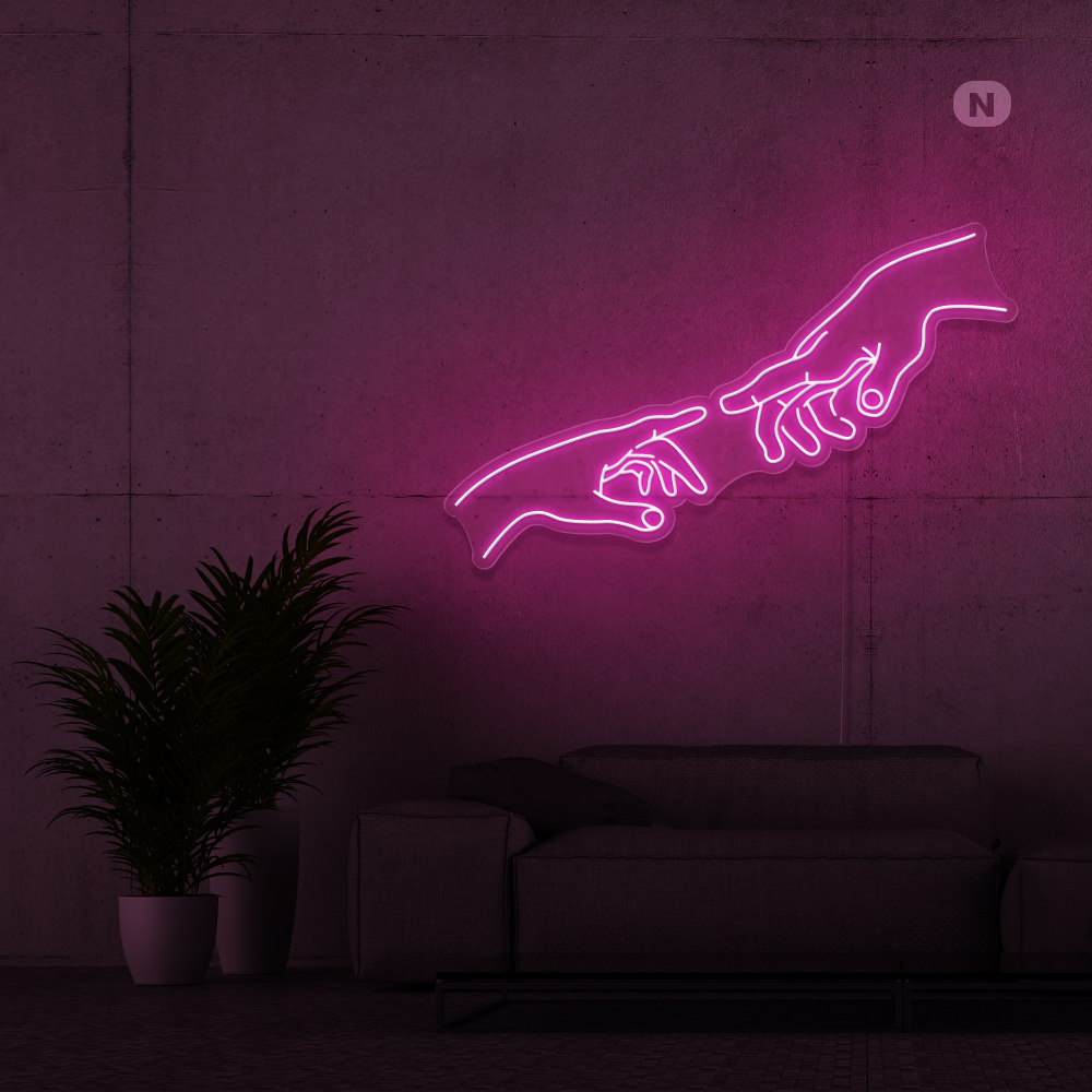 Enseigne néon Connexion