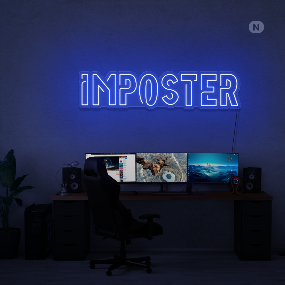 Enseigne néon Imposter