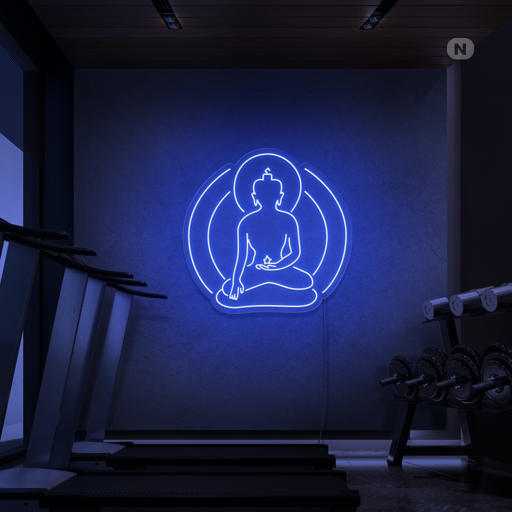 Enseigne néon Yoga