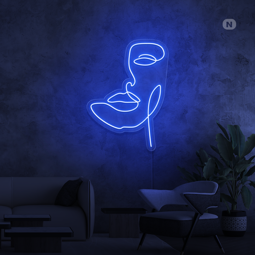 Enseigne néon Masque