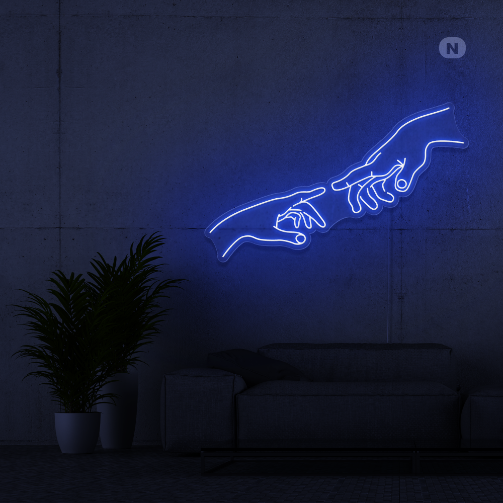 Enseigne néon Connexion