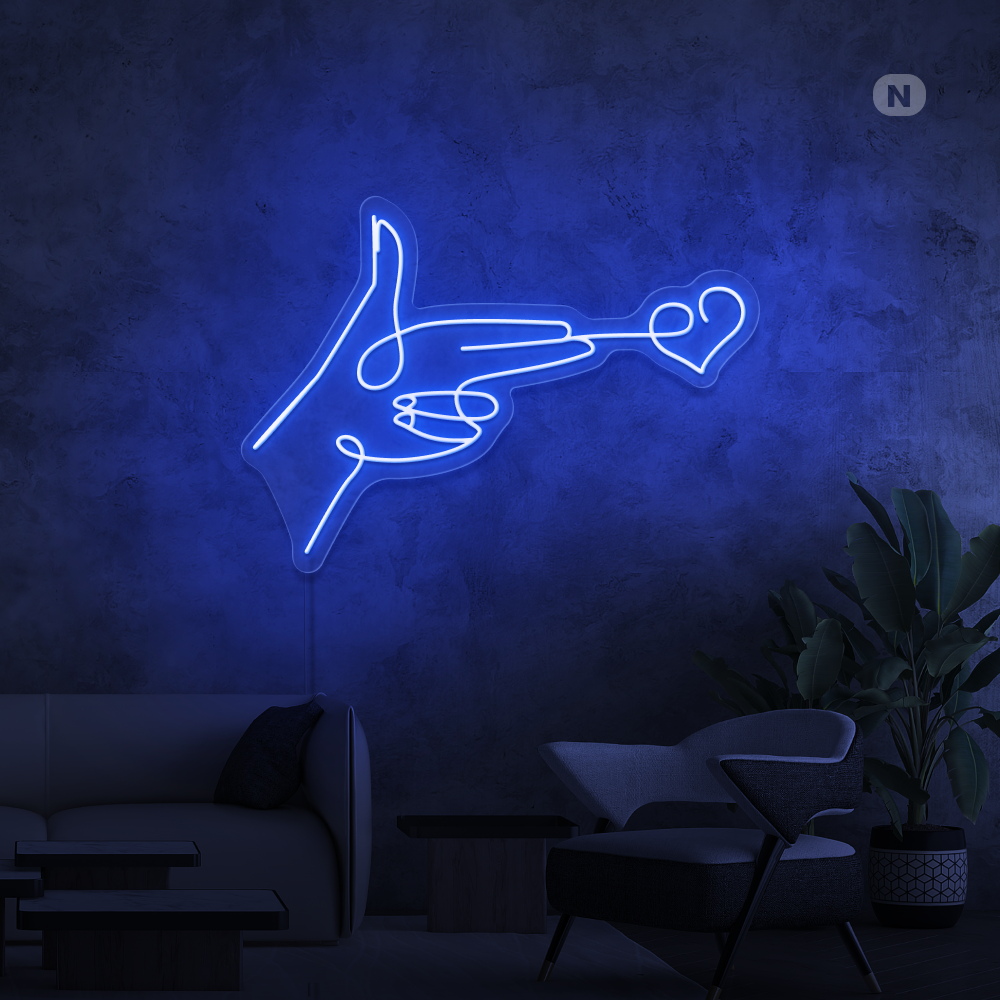 Enseigne néon Lovestarget